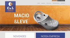 Desktop Screenshot of celplasticos.com.br